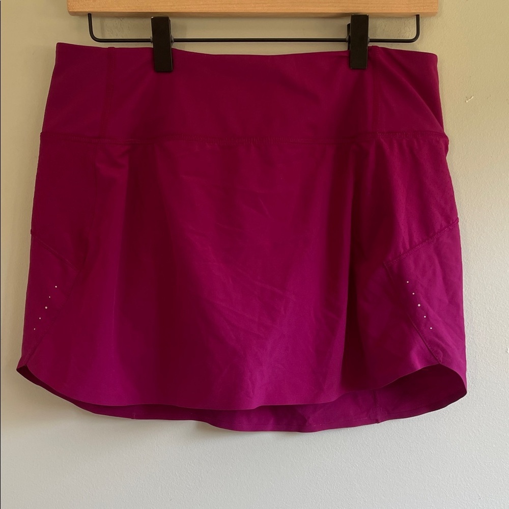 Athleta Magenta A-Line Skirt